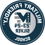 Military Friendly School 23-24 Silver logo